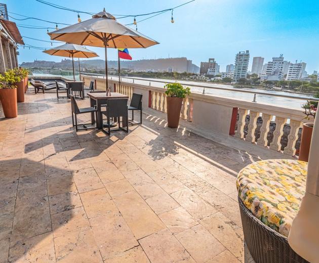 Terraço 360° Hotel GHL Collection Armería Real Cartagena das Indias
