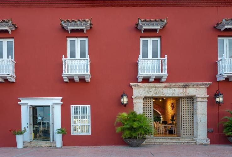 Fachada Hotel GHL Collection Armería Real Cartagena das Indias