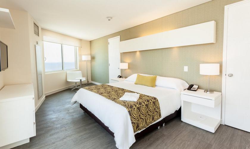 Suite especial com cama king vista mar  GHL Relax Corales de Indias Cartagena das Indias