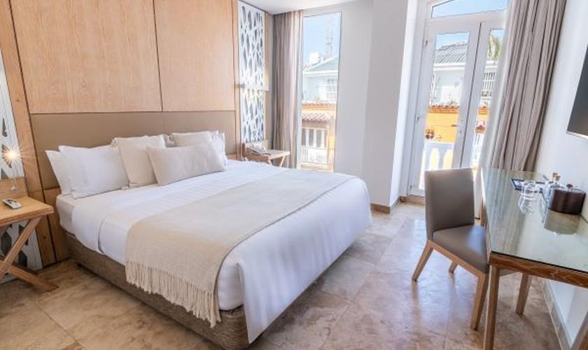 Quarto luxo  Arsenal Hotel Cartagena das Indias